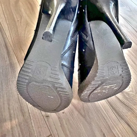 Dr. Martens Black Studded Ankle Boots - Picture 11 of 16